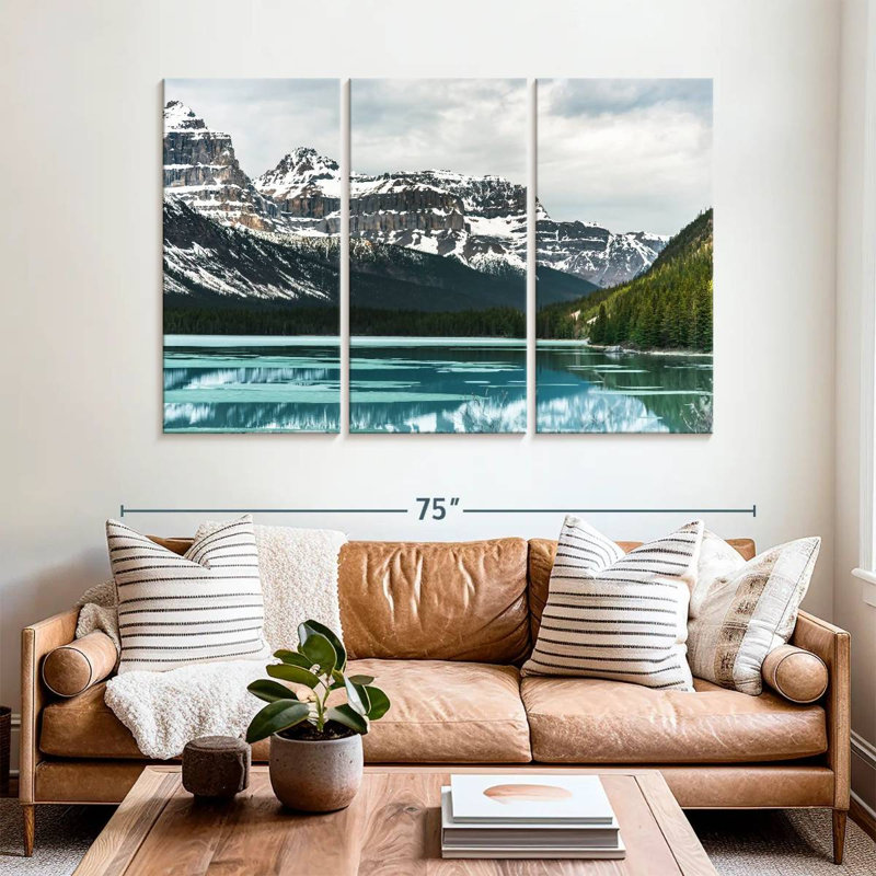 Alvord Enchanting Chilly Lake, H 42 po x l 65 po