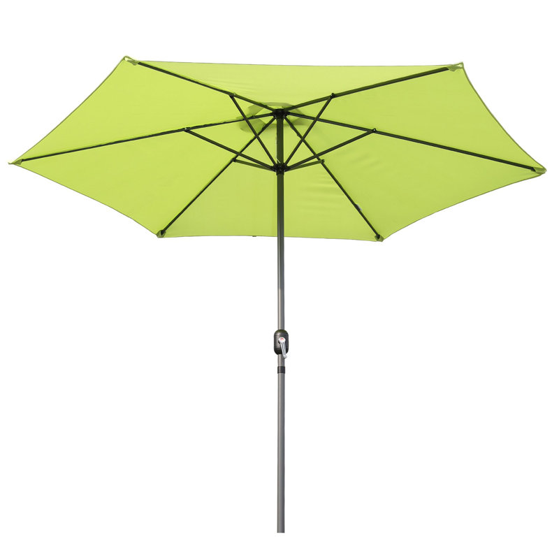 Chatteris 270cm Market Parasol, Apple Green
