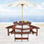 Outdoor 6 person picnic table-1736229333