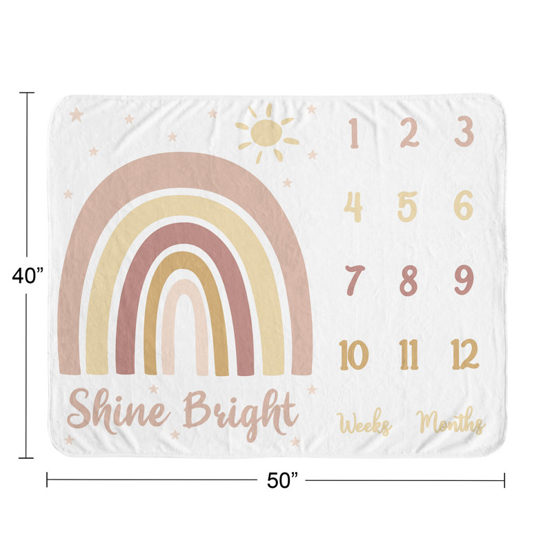 Couverture pour bébé Boho