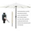 Avihai 270cm Market Parasol-1336921177