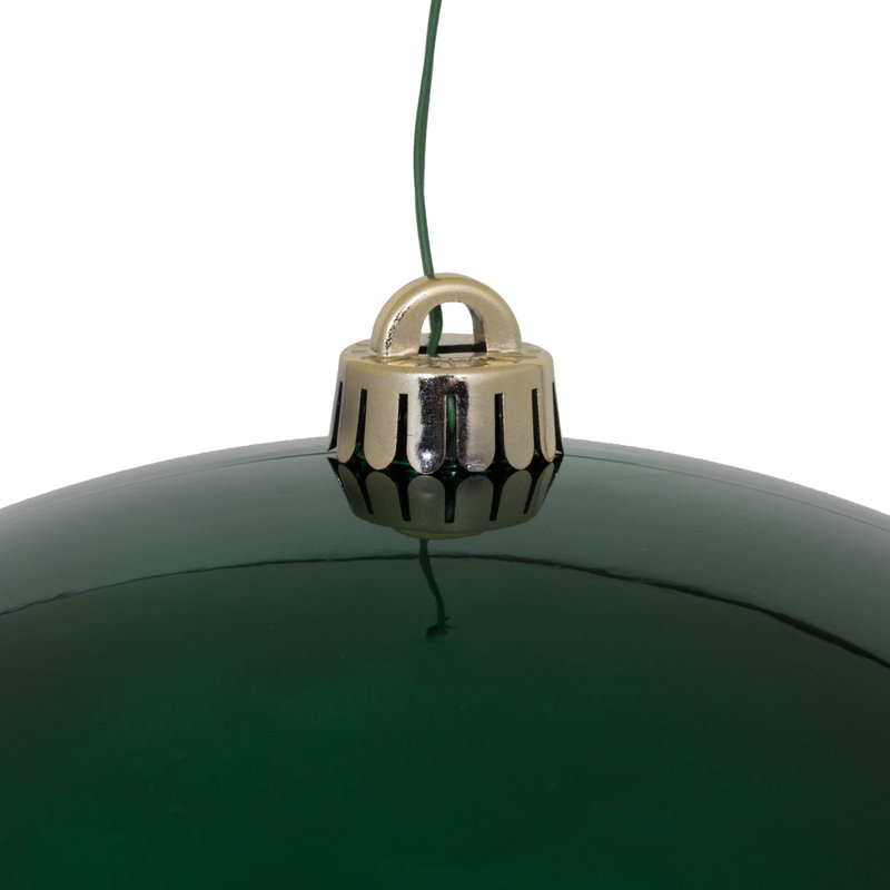 Décoration de boule décorative des Fêtes, H 10 po x l 10 po x P 10 po, Doux-amer brillant, 1