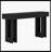 Wooden Sofa Table, 63-Inch Console Table For Entryway