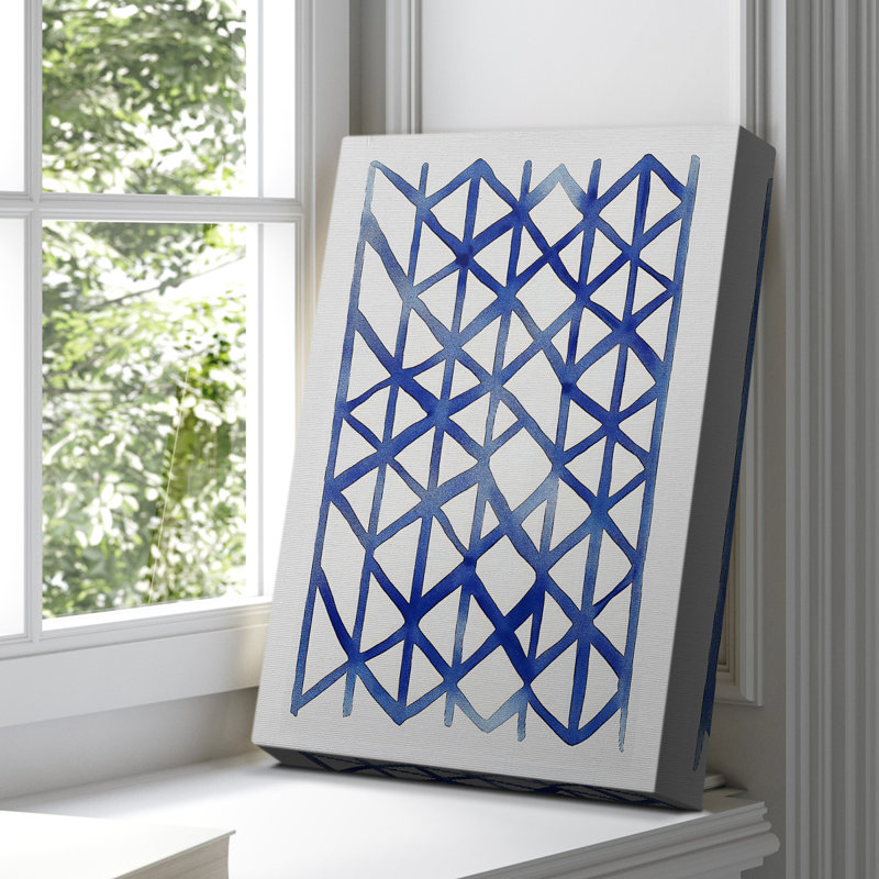 Abstrait, toile tendue avec châssis CLxxxi - prêt à être accroché, H 18 po x l 12 po