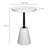 Niles Round Metal Outdoor Side Table , 14'' in. W 14'' in. D-665221912