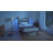Twin Bed Frame with Lighting and Charging Headboard