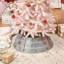 Collier d'arbre de Noël en acier 26 x 26 x 9, jupe d'anneau des Fêtes durable pour décoration festive et dissimulation de support