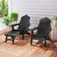 Chaise longue de patio Adirondack Hips toutes saisons avec repose-pieds rétractable-2043514306