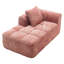Canapé-lit en chenille confortable et élégant, canapé-lit modulaire pour se détendre dans le salon, la chambre à coucher, un appartement ou un salon-595421294