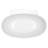 Guthrie 58'' x 36'' Soaking Solid Surface Bathtub-50879096