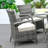 Momoyo Premium All-Weather Wicker Outdoor Dining Armchair with Cushion