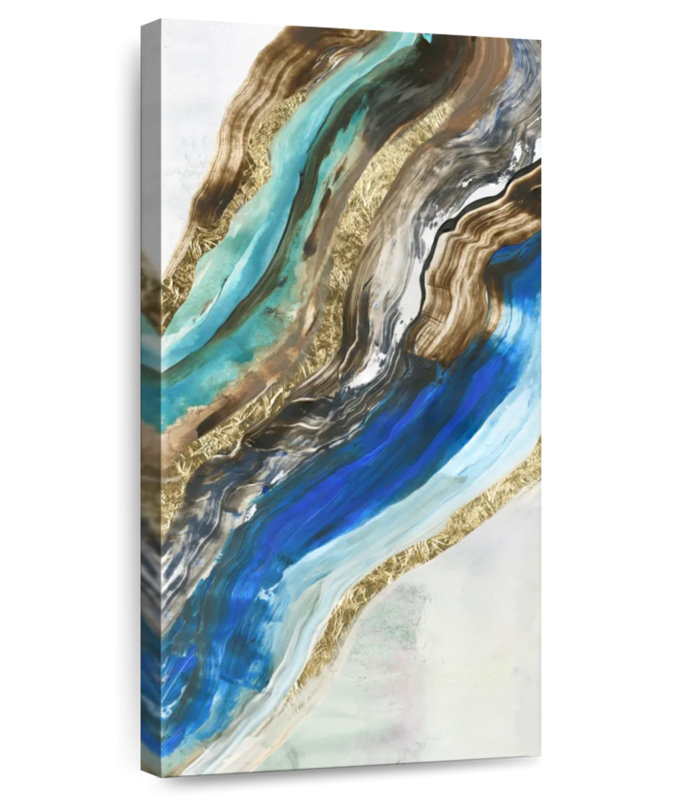 Crystallized I, 24" H x 12" W