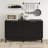 55 Inch Black Sideboard Buffet With 4 Doors, Credenza Storage Cabinet, Brass Handle and and Solid wood legs, Fluted Coffee Bar with Adjustable Shelf, Kitchen Sideboard for Living Room, Bedroom