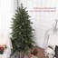 Arbre de Noël artificiel avec support en métal pliable 1309 pointes-208630463