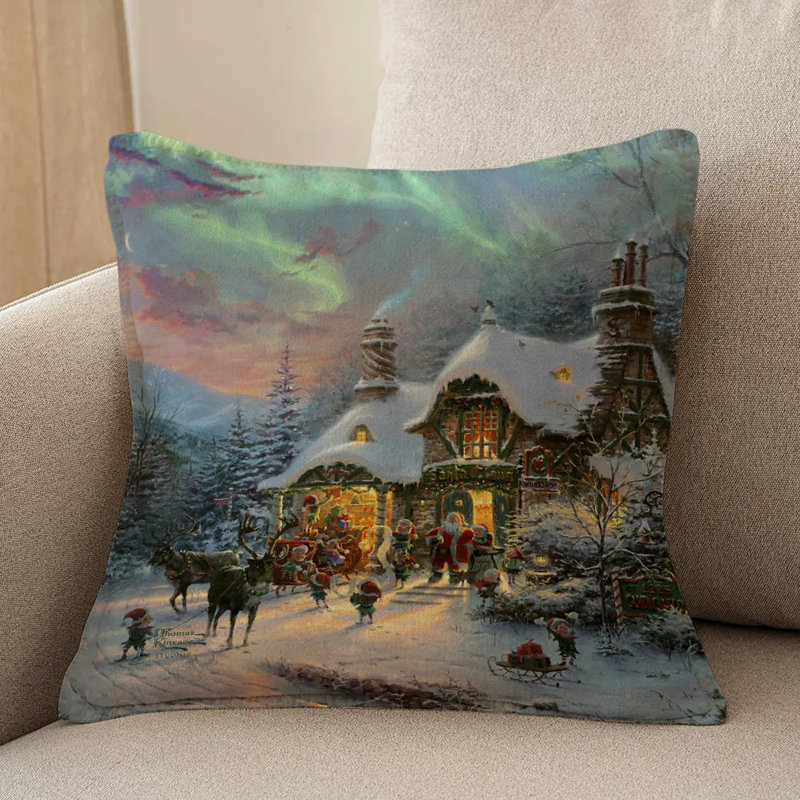 Coussin décoratif Thomas Kinkade