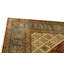 Wool Oriental Area Rug in Rust/Beige