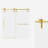 56‑60"W x 66"H Sliding Frameless Tub Shower Door, 5/16"(8mm) Clear Tempered Glass with Crystal‑clear Surface,Brushed Gold-135664198