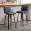 Tabouret de bar et de comptoir pivotant rembourré-1276034637-1278328570