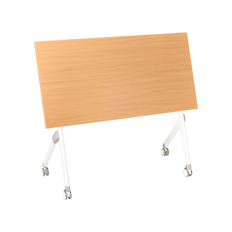 Aarre Standing Desk, Brown/White, 73cm H x 120cm W x 60cm D