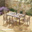 Ensemble de chaises de patio 6 pièces-548597597
