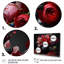 Décoration florale rouge en pot de style gothique - Boho Pottery-2035932193-2035932199