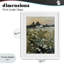 «Expressive Endless Daisies», reproduction sous verre encadrée, design par Svetlana Aleynikova-92093436-92093376