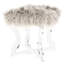 Tabouret d'appoint en plastique Hajredin
