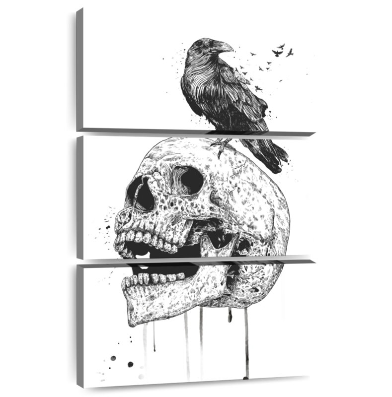 Hitzel New Skull, 65" H x 42" W