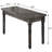 Dining Bench In Grey, With Exquisite Turned Legs And Rustic Charm Distinctive
