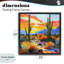 Cadre flottant Desert Splendor Cacti, design par John Jaster-414460744-414460748