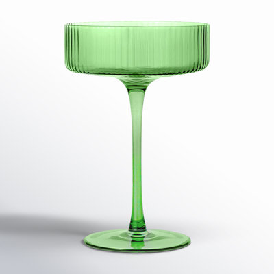 Harmon Ribbed Crystal Coupe