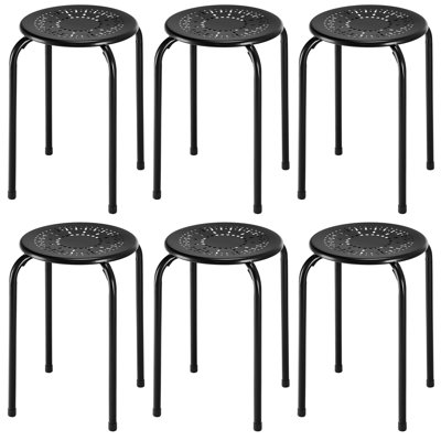 Alvernon Bar Stool with Steel Frame