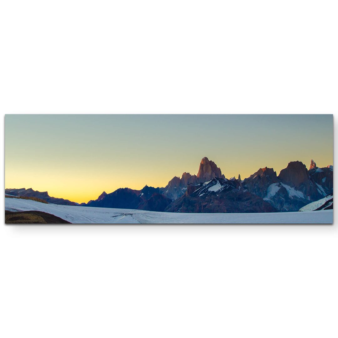 Leinwandbild Mount Fitz Roy im Sonnenaufgang – Anden