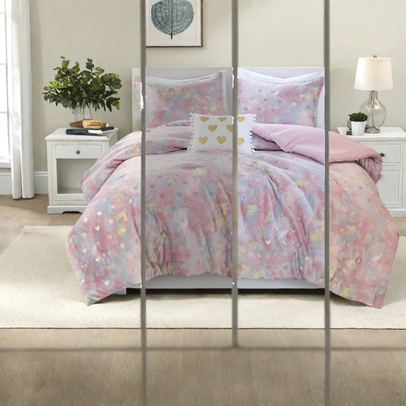 Ensembles de literie ultra doux, cœurs métalliques en polyester moelleux pour une maison moderne