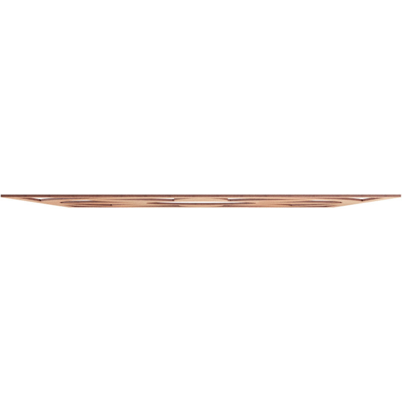 Médaillon de plafond en bois Blume, Cerisier, H 38 po x l 38 po x P 0,25 po