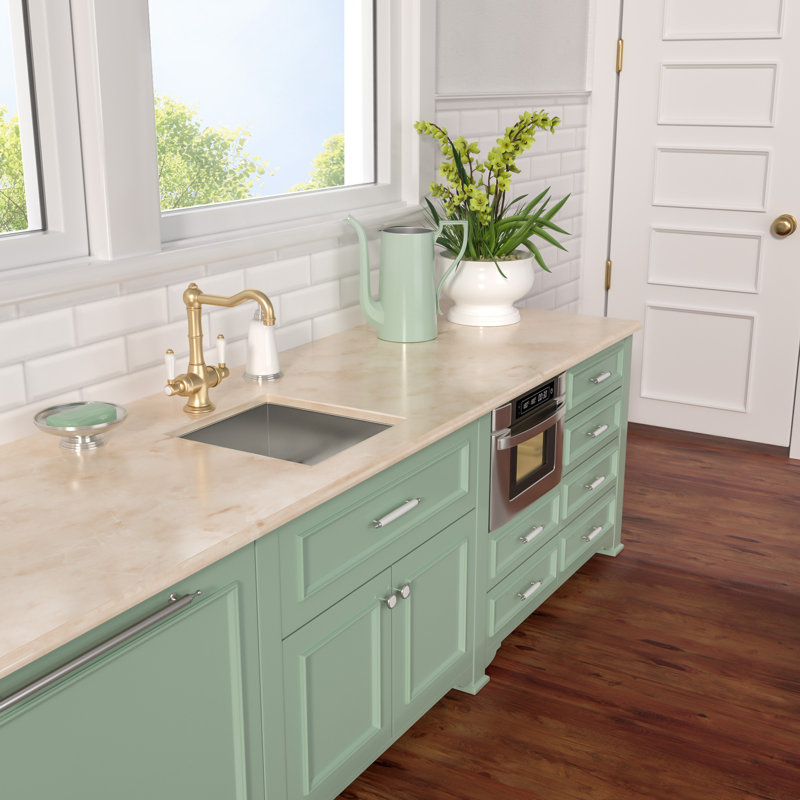 Undermount Kitchen Bar Sink 16 Gauge  Sink with Bottom Grid, Stainless Steel , 17"L x 19"W