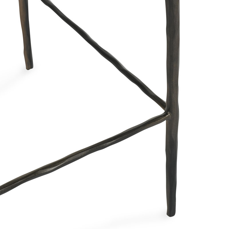 Bose Leather Counter Stool, Onyx Black