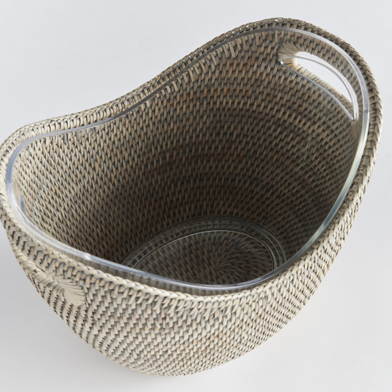 Mika Rattan Beverage Tub