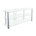 Chrome / Clear Glass