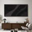 Grande impression sur toile encadrée - reproduction abstraite neutre pour décoration murale minimaliste moderne-116848334-116848333