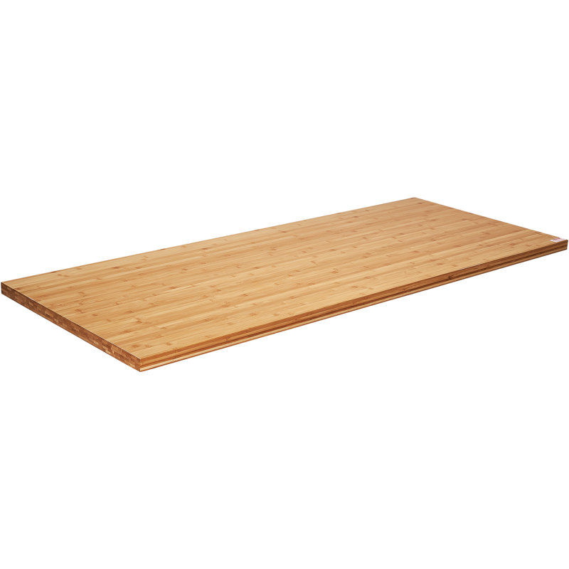 Plateau de table en bois, Bois naturel, H 1,5 po x l 70,9 po x P 29 po