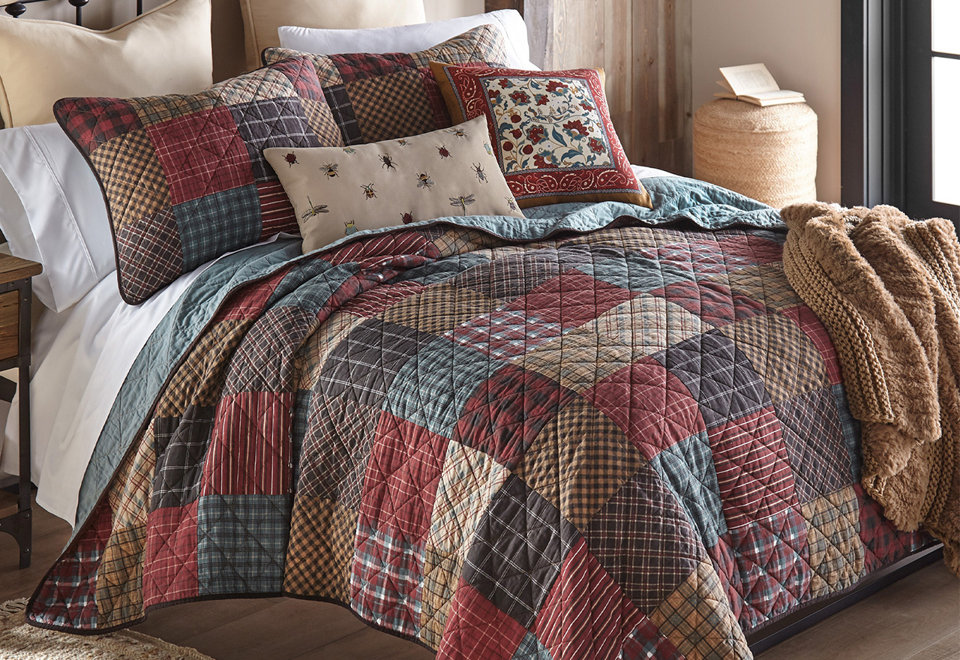 Appalachia Plaid Quilt Set