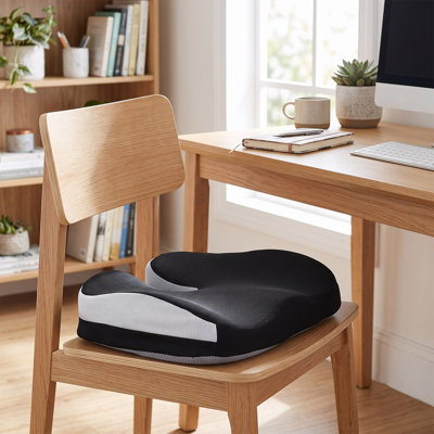 Memory Foam Seat Cushion with Removable Cover