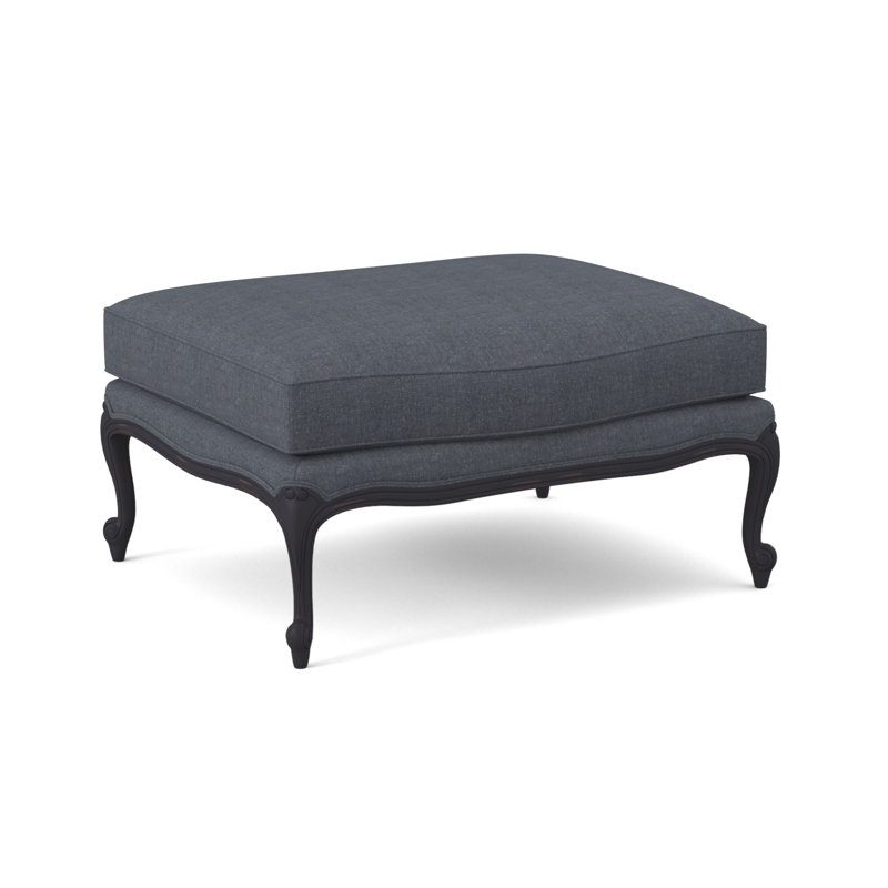 St. Helena Ottoman, Vintage Ebony, Margaret Mahogany
