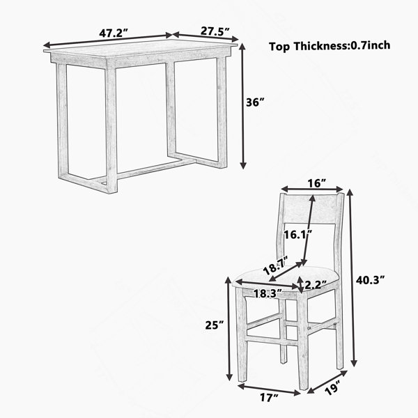 Dimensions du produit