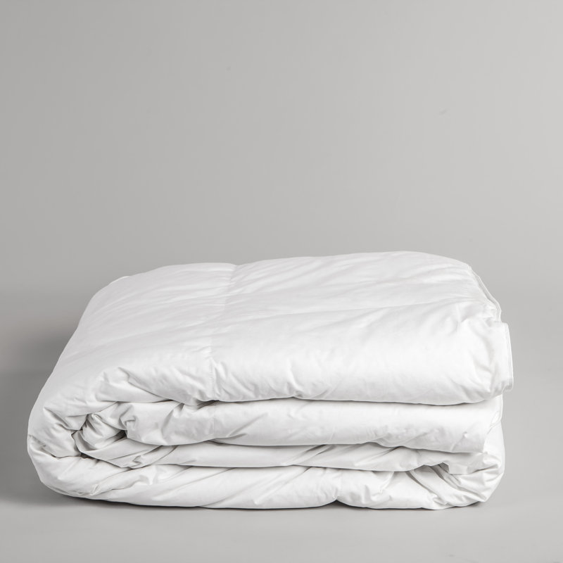 Édredon en mélange de duvet et de plumes toutes saisons Prime, Simple