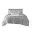 Ensembles de literie en microfibre douce pour grand lit, style métallique moderne pour la maison