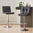 Comfortable Adjustable Bar Stools Set, Ideal for Modern Kitchens and Counters-2028546611