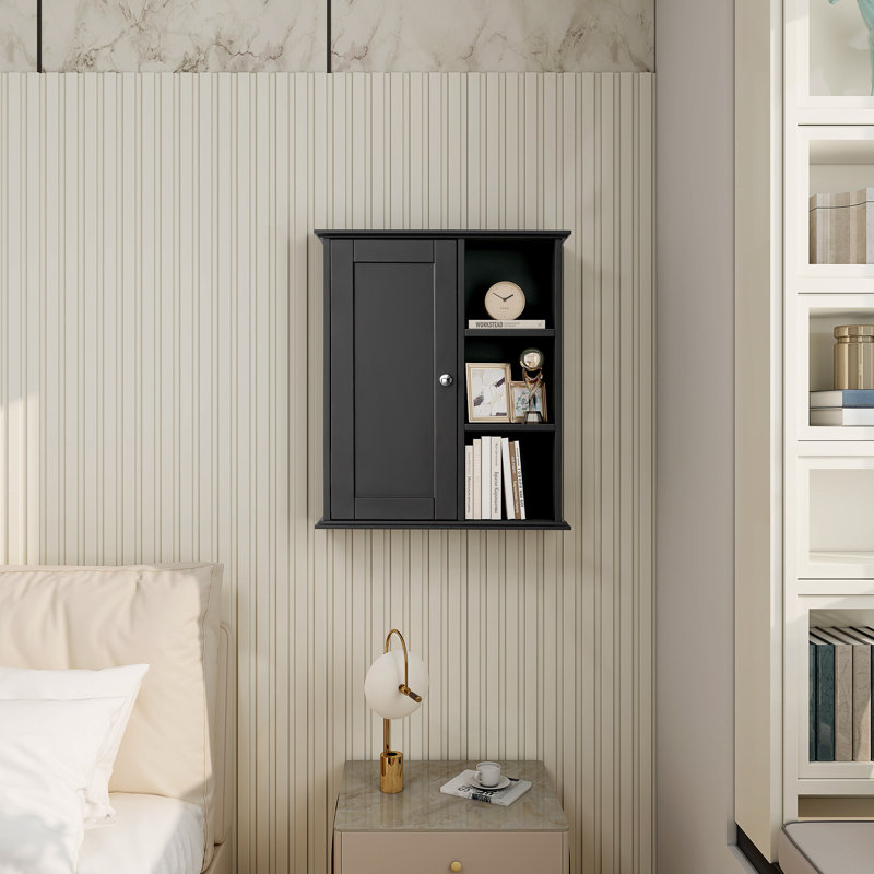 Dibru Bathroom Cabinet, Black