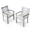 Ensemble de 2 chaises de salle à manger